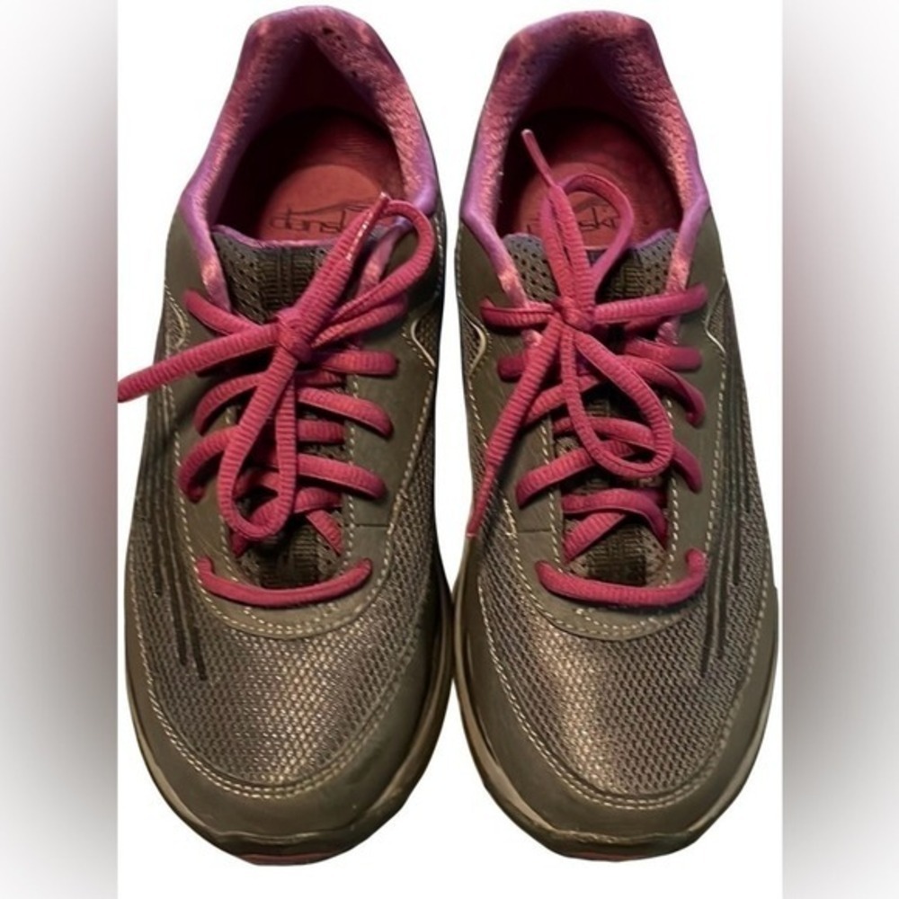 Dansko Shayla Sneakers Shoes Women Gray EU 37 US 7 Lace Up